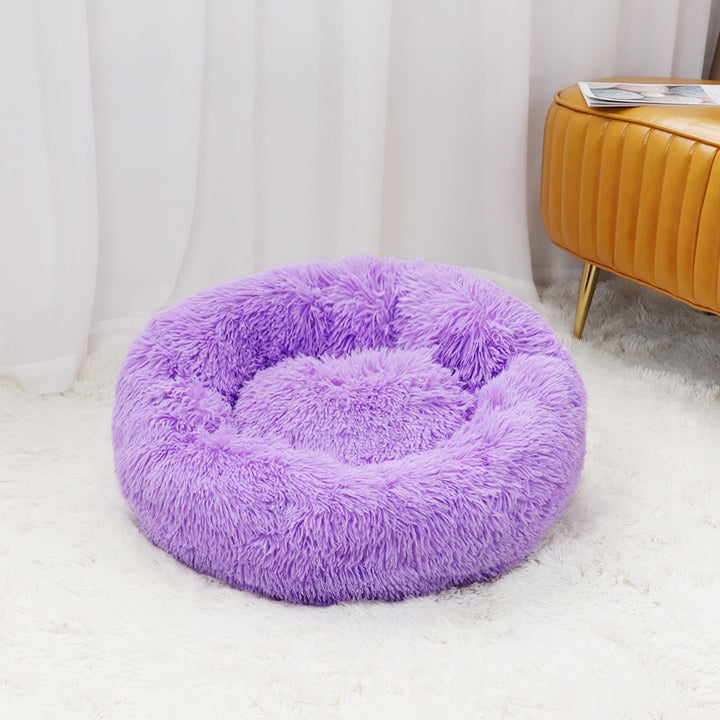 Super Soft Pet/Cat Bed Plush, Washable Calm Bed, Donut Bed, Suitable For All Kinds Of Cats