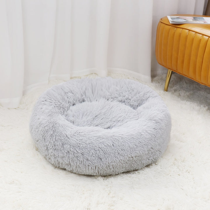 Super Soft Pet/Cat Bed Plush, Washable Calm Bed, Donut Bed, Suitable For All Kinds Of Cats