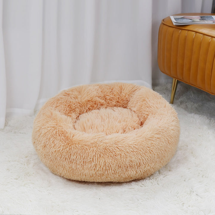 Super Soft Pet/Cat Bed Plush, Washable Calm Bed, Donut Bed, Suitable For All Kinds Of Cats