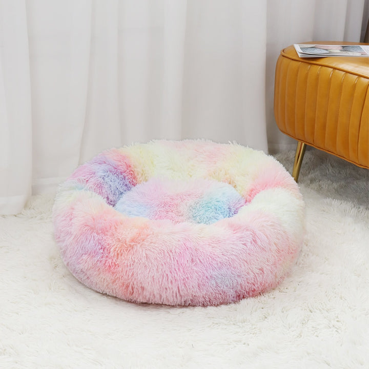 Super Soft Pet/Cat Bed Plush, Washable Calm Bed, Donut Bed, Suitable For All Kinds Of Cats