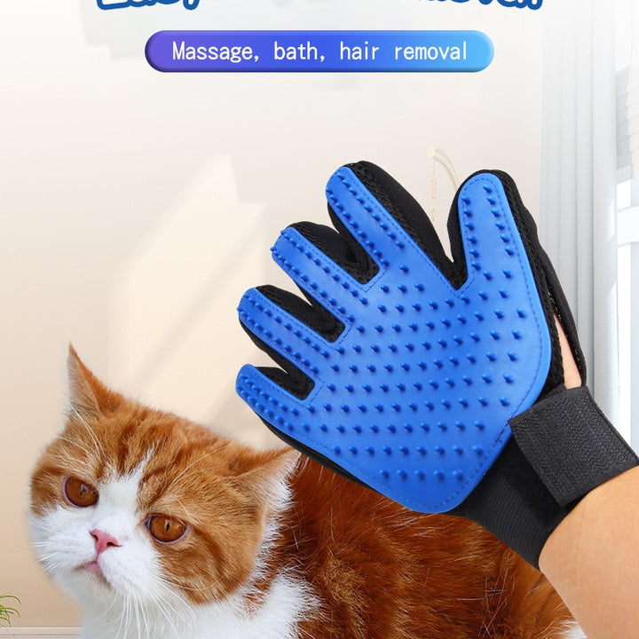 Pet Hair Remover Gloves, Bathing & Grooming Supplies, Silicone Hair Removal Brush