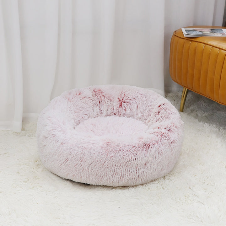 Super Soft Pet/Cat Bed Plush, Washable Calm Bed, Donut Bed, Suitable For All Kinds Of Cats