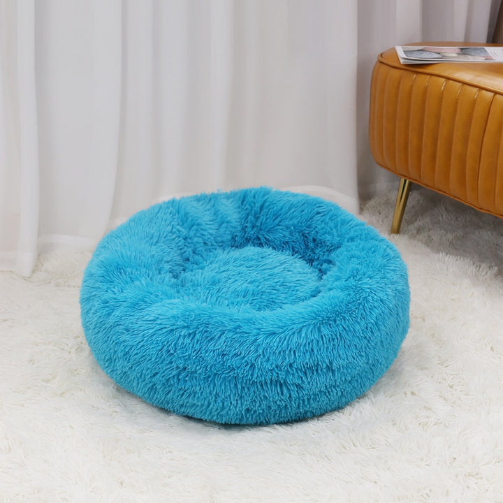 Super Soft Pet/Cat Bed Plush, Washable Calm Bed, Donut Bed, Suitable For All Kinds Of Cats