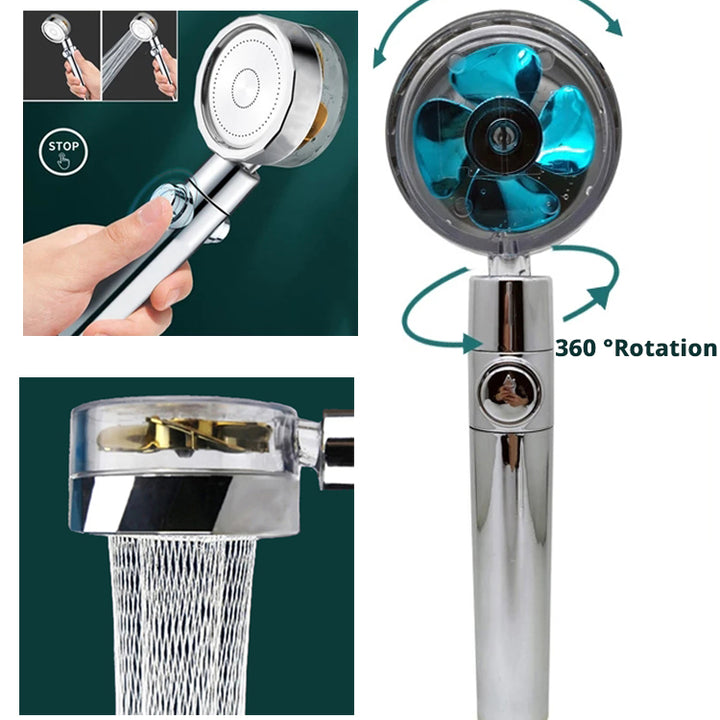 360 Degrees Rotating Shower Head